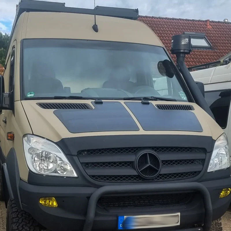 80W Hood Solar Panel for Mercedes Sprinter Van 2nd Gen (2006-2018) - Image 3