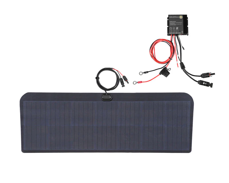 90W Hood Solar Panel for Ford Econoline Van (1992-2008) E150 E250 E350 E450 - Image 3