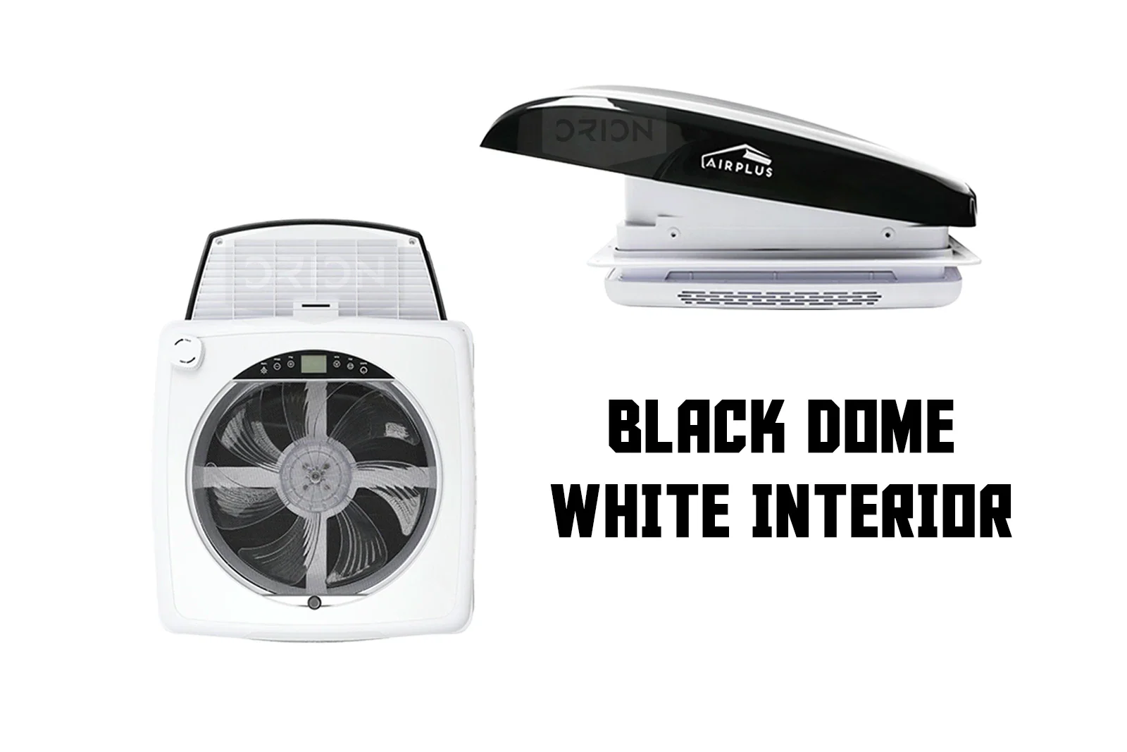 AirPlus 12V Brushless Roof Fan with Remote, LED, Blackout Shade & Bug Screen - Image 11
