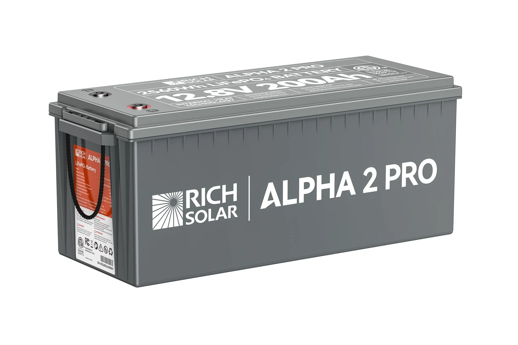ALPHA 2 PRO 12V 200Ah LiFePO4 Battery | UL Certified - Image 11