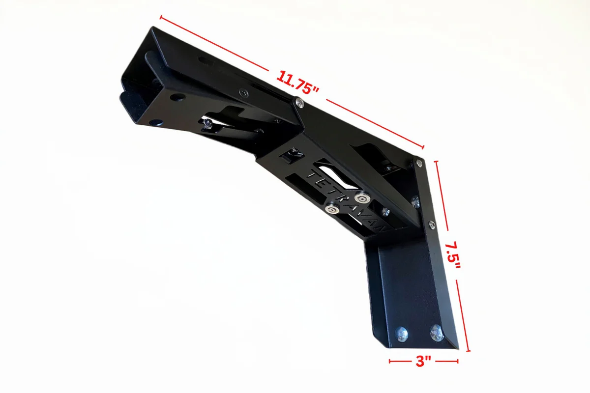 Heavy Duty Folding Bracket for Van Countertop Extensions - Image 8