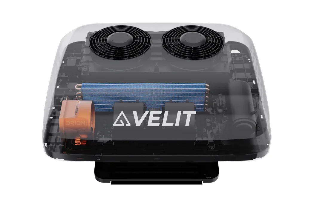 Velit V3 DC Rooftop Air Conditioner with Built-In Exhaust Fan - 12V/48V - Image 7