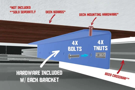 Promaster Roof Deck Brackets - Image 5