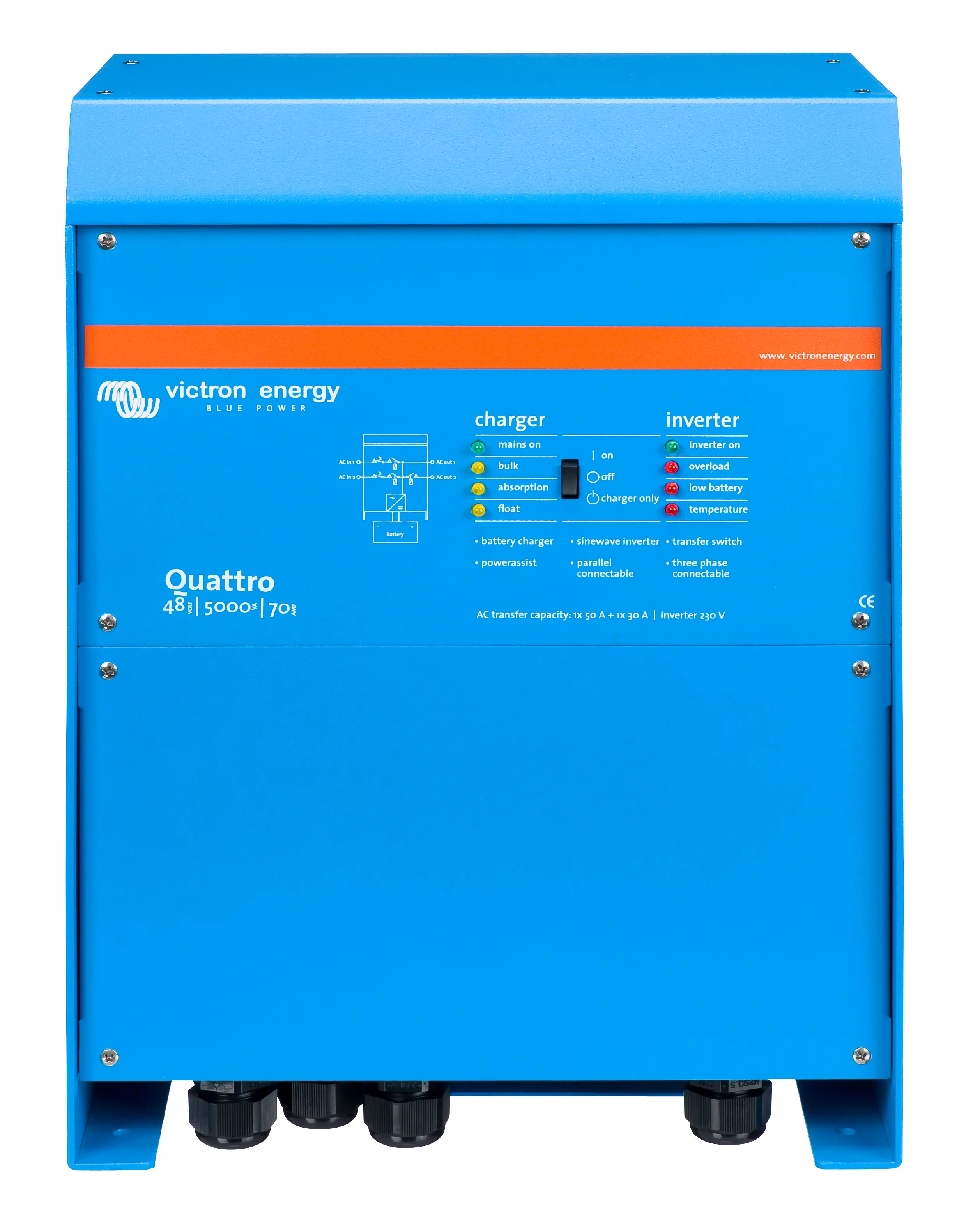 Victron Quattro Inverter Charger | 120V Models (3kVA to 15kVA) - Image 6